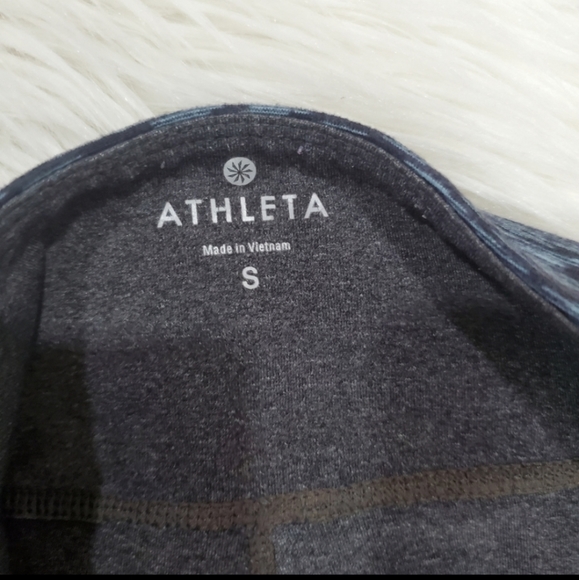 Athleta splits revelation heathered  grey capri leggings - Picture 5 of 6